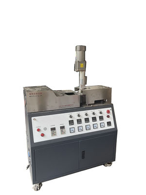 ซื้อ กำหนดเอง 0.75KW 250 มม. สกรูเกลียว Mini Lab Extruder online manufacture