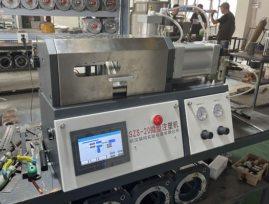 ซื้อ 2.2KW 6kg / H Lab Twin Screw Extruder สำหรับวัสดุโมเลกุลสูง online manufacture