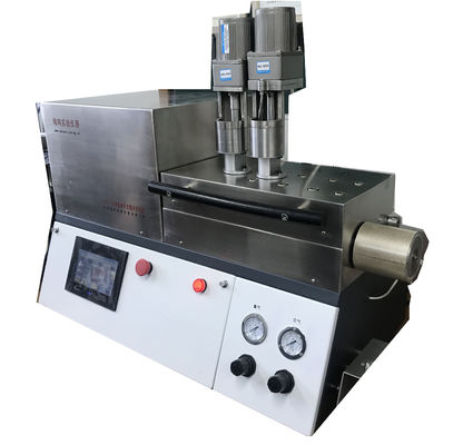 ซื้อ Lab Scale Benchtop Micro Compounder Mini Twin Screw Extruder for plastics Polymer R&D online manufacture